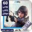 60 یوسی پابجی موبایل زفا جم