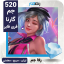 520 جم گارنا فری فایر زفا جم